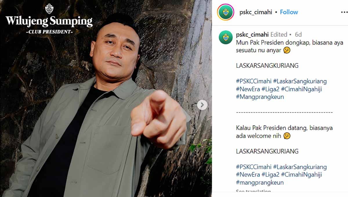 Rendra Soedjono. (Foto: Instagram@pskc_cimahi) Copyright: © Instagram@pskc_cimahi