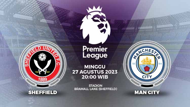 Prediksi pertandingan antara Sheffield United FC vs Manchester City (Liga Inggris). Copyright: &copy; Grafis: Yuhariyanto/INDOSPORT