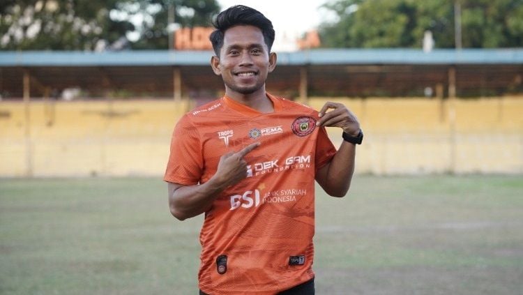Pemain baru Persiraja Banda Aceh, Andik Vermansah. Copyright: © Media Persiraja