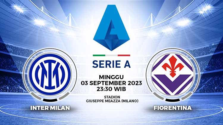 Prediksi Pertandingan antara Inter Milan vs Fiorentina (Liga Italia). Copyright: © Grafis: Yuhariyanto/INDOSPORT