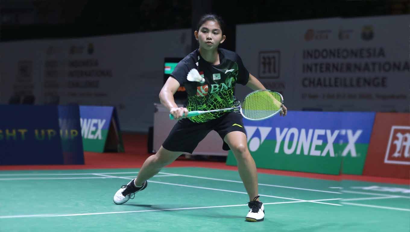 Tunggal putri Indonesia, Tasya Farahnailah akan tampil di Guwahati Masters 2023. (Foto: PBSI) Copyright: © PBSI