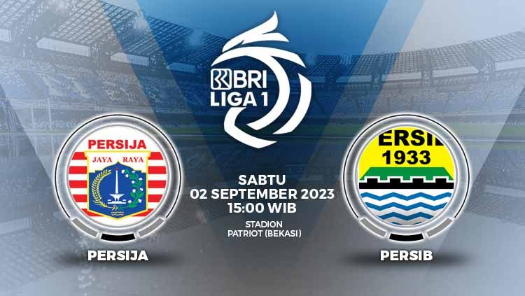 Prediksi pertandingan antara Persija Jakarta vs Persib Bandung (BRI Liga 1). Copyright: © Grafis: Yuhariyanto/INDOSPORT