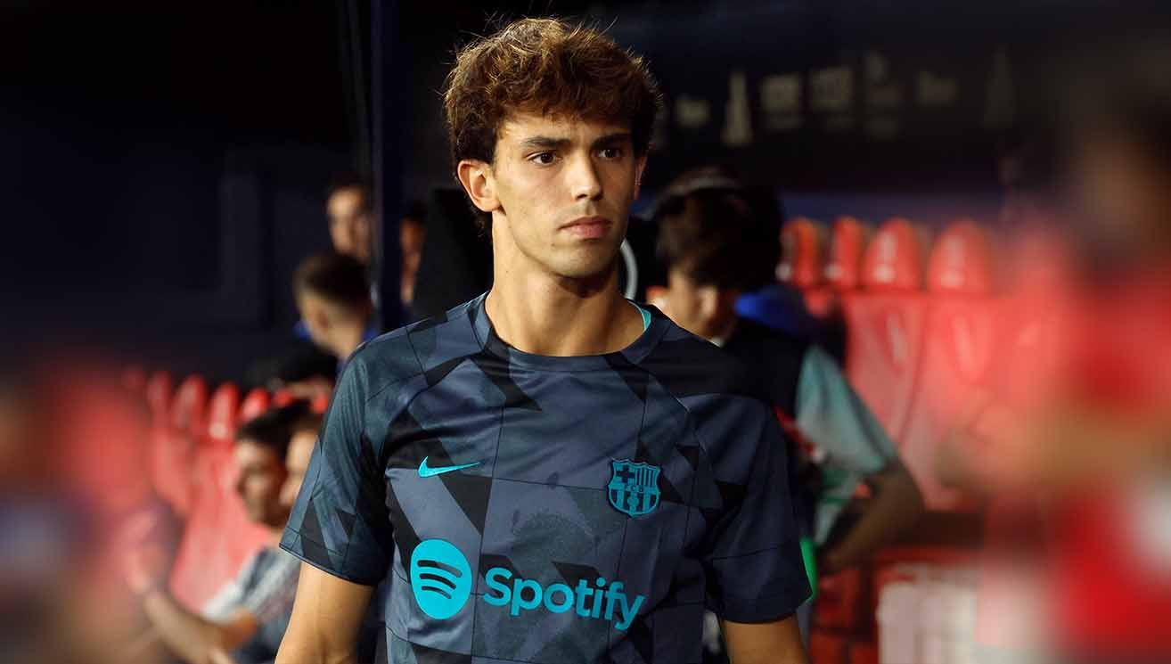 Pemain Barcelona, Joao Felix. (Foto: REUTERS/Vincent West) Copyright: © REUTERS/Vincent West