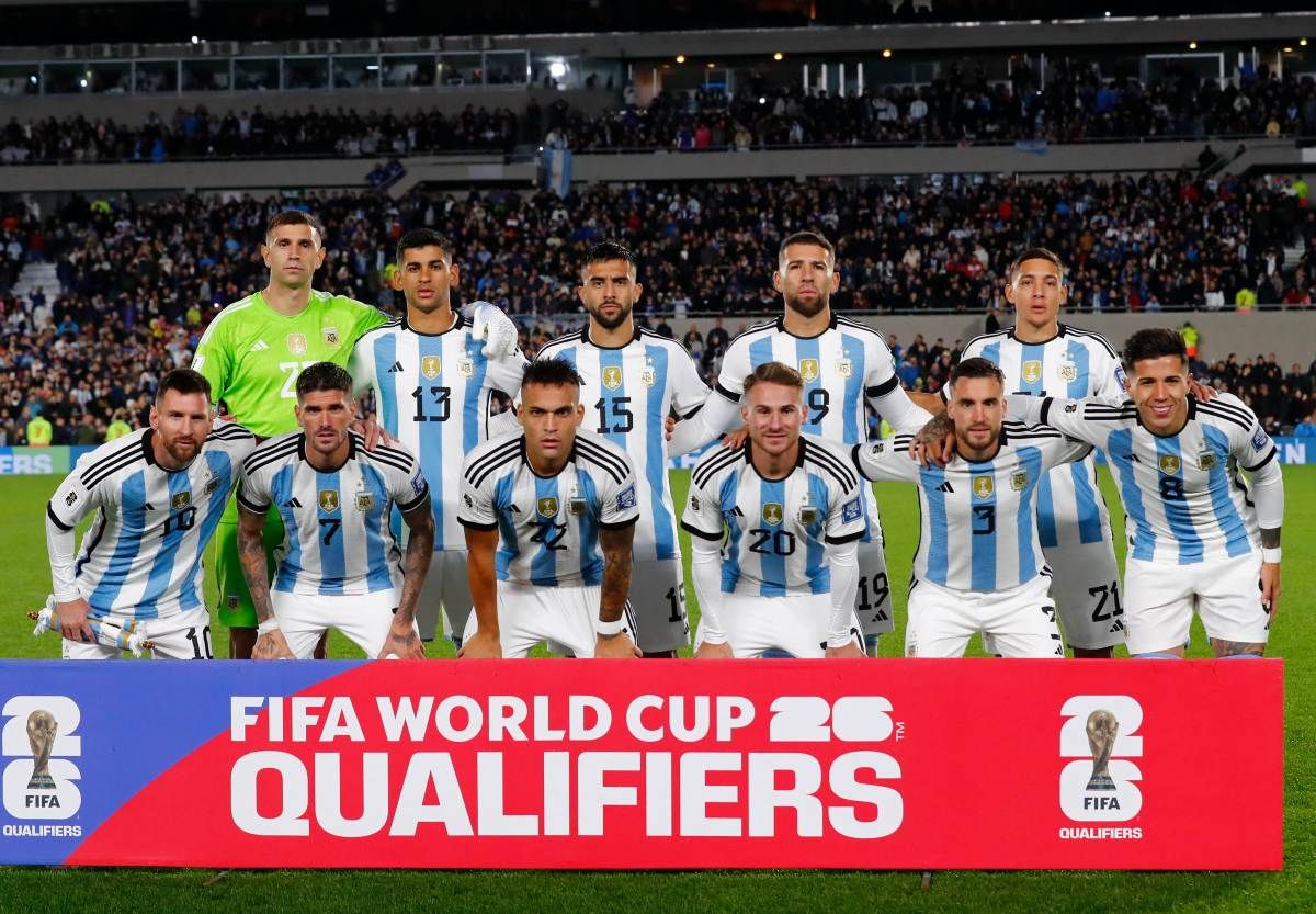 Link live streaming Peru vs Argentina di matchday keempat Kualifikasi Piala Dunia 2026 zona Amerika Selatan, Rabu (18/10/23), pukul 09.00 WIB tersedia di sini. Copyright: © REUTERS