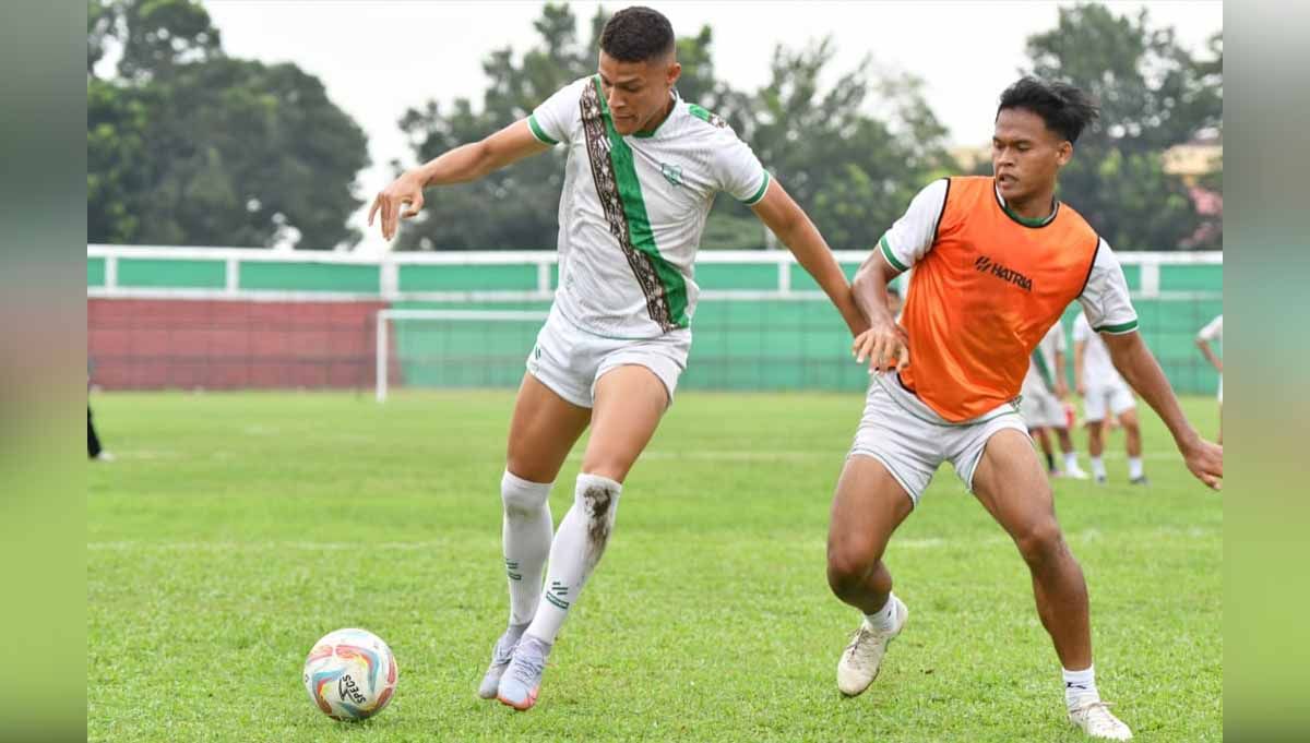 Striker asing PSMS Medan, Matheus Souza. (Foto: MO PSMS Medan) Copyright: © MO PSMS Medan