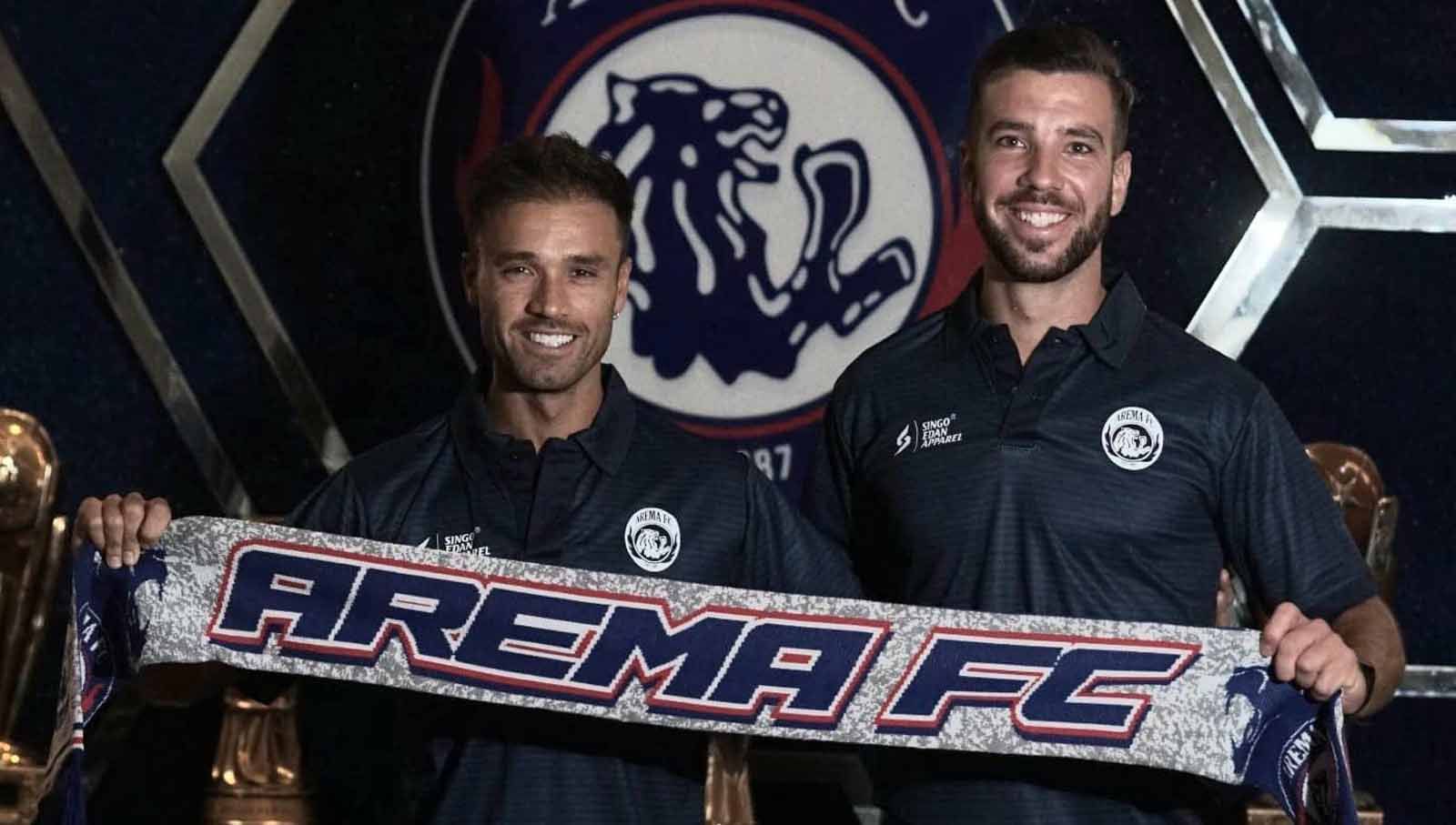 Arema FC datangkan 2 asisten pelatih asal Portugal untuk Liga 1 2023/2024. Keduanya bernama Daniel Chaves dan Nelson Leitao. (Foto: MO Arema FC) Copyright: © MO Arema FC