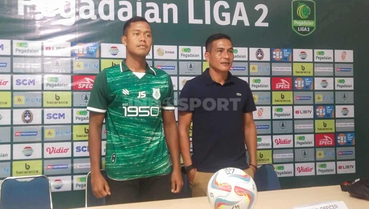 PSMS Medan lakoni laga perdana di Liga 2 2023-2024 langsung dalam laga bertajuk derby Sumatra Utara bersua Sada Sumut FC. (Foto: Aldi Aulia Anwar/INDOSPORT) Copyright: © Aldi Aulia Anwar/INDOSPORT