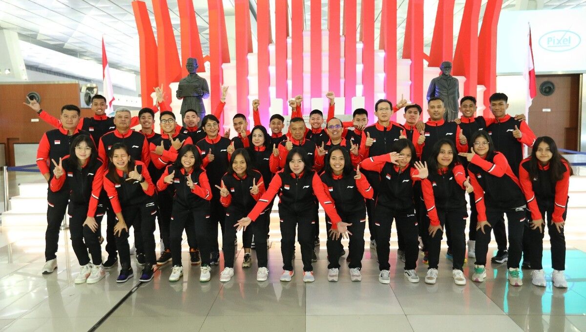 Skuat Indonesia di BWF World Junior Mixed Team Championships 2023 (Foto: PBSI) Copyright: © PP PBSI