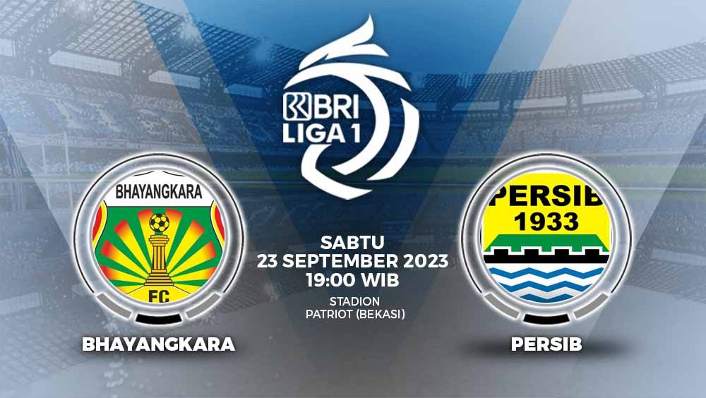 Prediksi pertandingan antara Bhayangkara FC vs Persib Bandung (BRI Liga 1). Copyright: © Grafis: Yuhariyanto/INDOSPORT