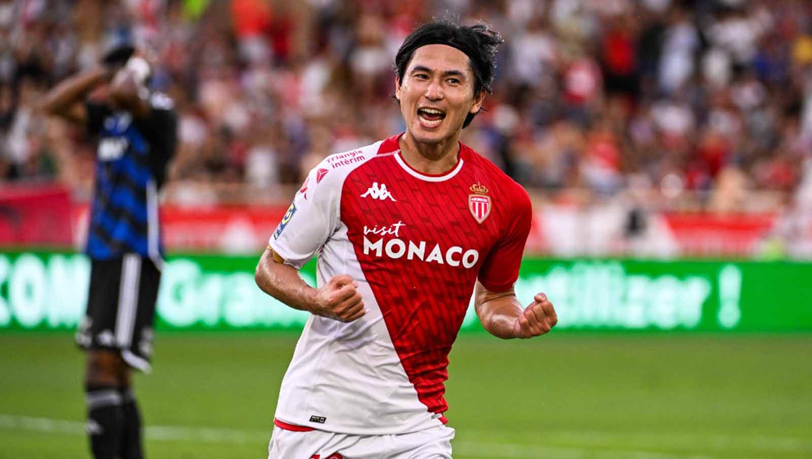 Pemain AS Monaco, Takumi Minamino. (Foto: asmonaco) Copyright: © asmonaco