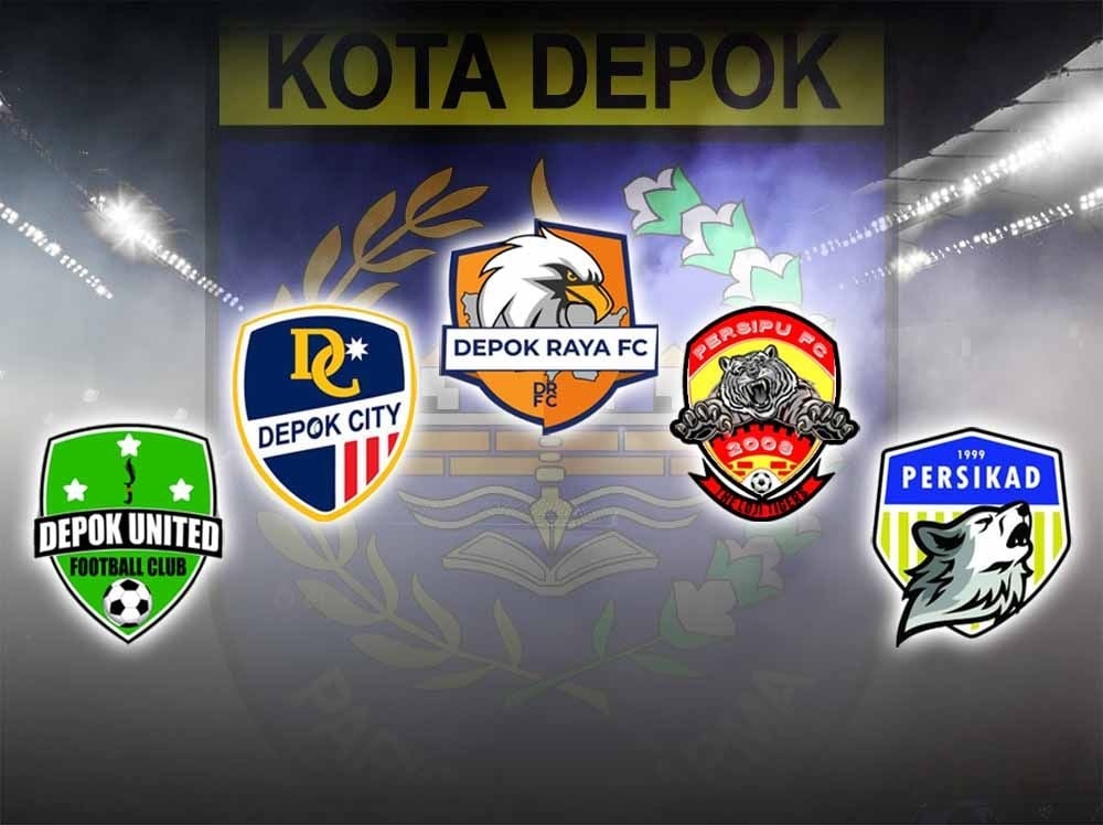 Warna-warni 5 Klub Sepak bola Asal Kota Depok 'Tercinta' di Liga 3 2023/24