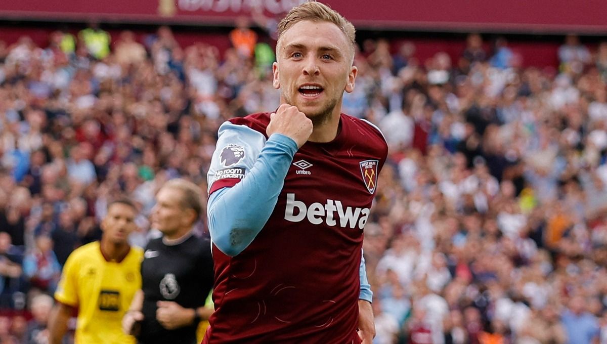 Douglas Luiz, Ollie Watkins, dan Jarrod Bowen menjadi tiga pemain Liga Inggris yang meningkat secara harga di Fantasy Premier League. (Foto: Reuters/Andrew Couldridge) Copyright: © Reuters/Andrew Couldridge