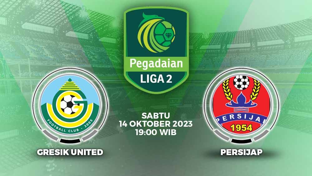 Prediksi pertandingan antara Gresik United vs Persijap Jepara (Pegadaian Liga 2). Copyright: © Grafis: Yuhariyanto/INDOSPORT