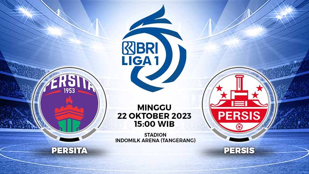 Persita Tangerang berhasil raih tiga poin di pekan ke-16 Liga 1 2023/24, Minggu (22/10/23) di Indomilk Arena, Tangerang. Tim Pendekar Cisadane menang dengan skor 2-1 atas Persis Solo. Copyright: © Grafis: Yuhariyanto/INDOSPORT