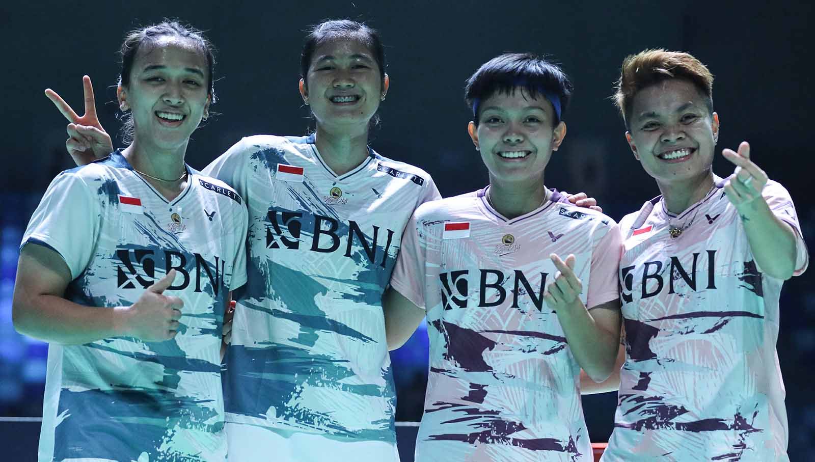 Ganda putri Indonesia berpeluang akhiri rekor buruk selama puluhan tahun di ajang bulutangkis Hylo Open 2023. (Foto: PBSI) Copyright: © PBSI