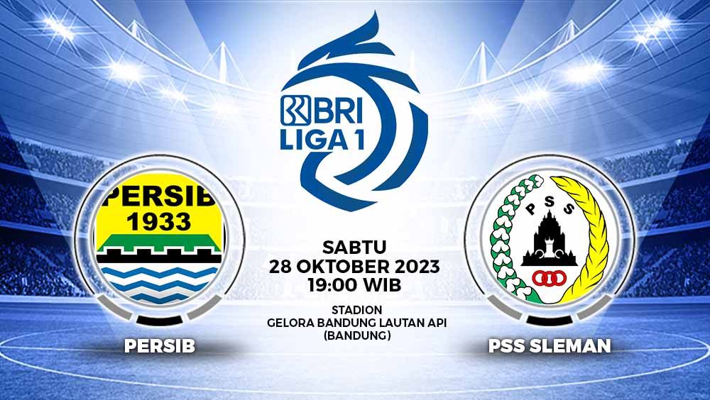 Prediksi Pertandingan antara Persib Bandung vs PSS Sleman (BRI Liga 1). Copyright: © Grafis: Yuhariyanto/INDOSPORT