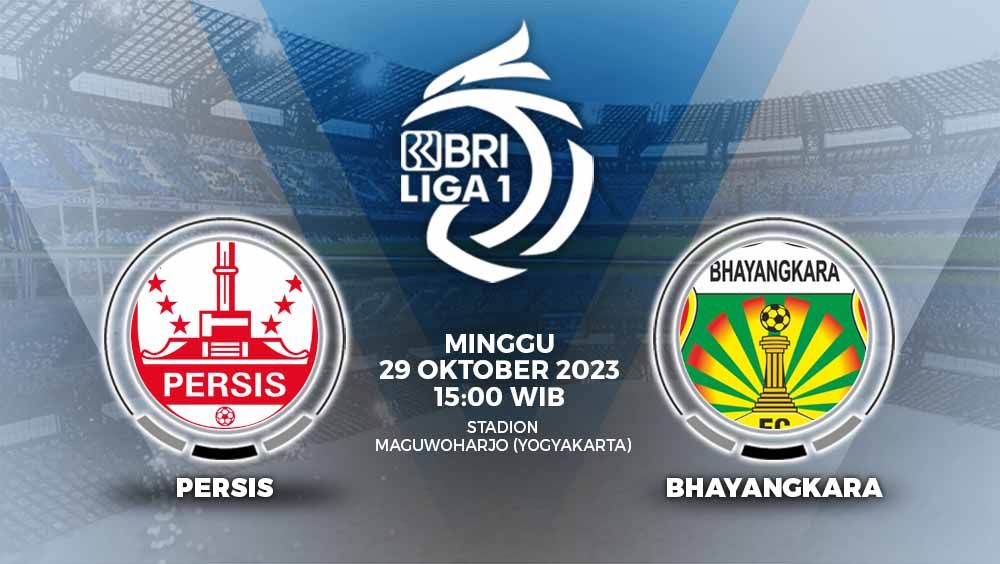 Prediksi Persis Solo vs Bhayangkara FC dalam laga pekan ke-17 Liga 1 2023-2024, Minggu (29/10/23). Copyright: © Grafis: Yuhariyanto/INDOSPORT