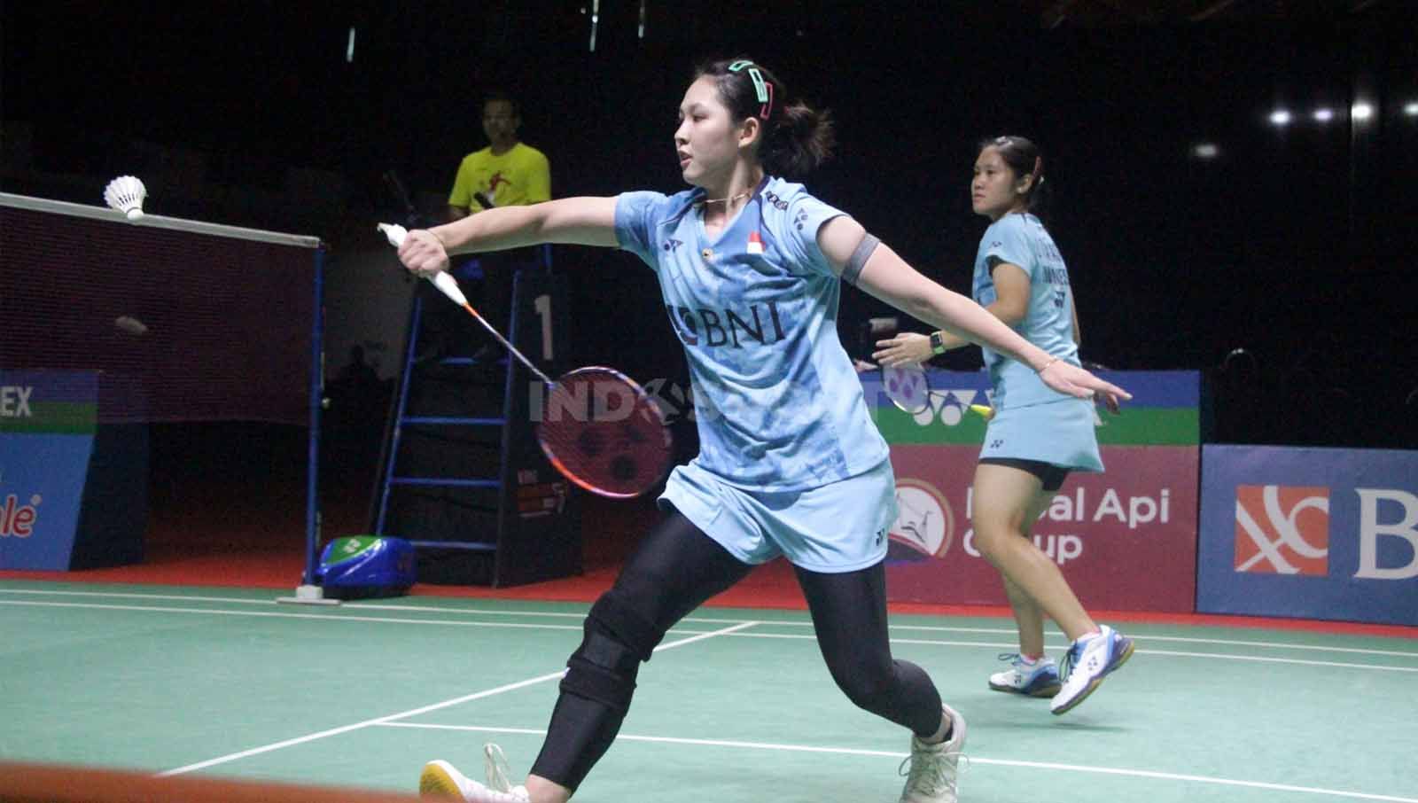 Mental Lanny/Ribka Tembus Final Indonsia Masters Super 100 2023 Surabaya Dikagumi Netizen. Copyright: © Fitra Herdian/INDOSPORT