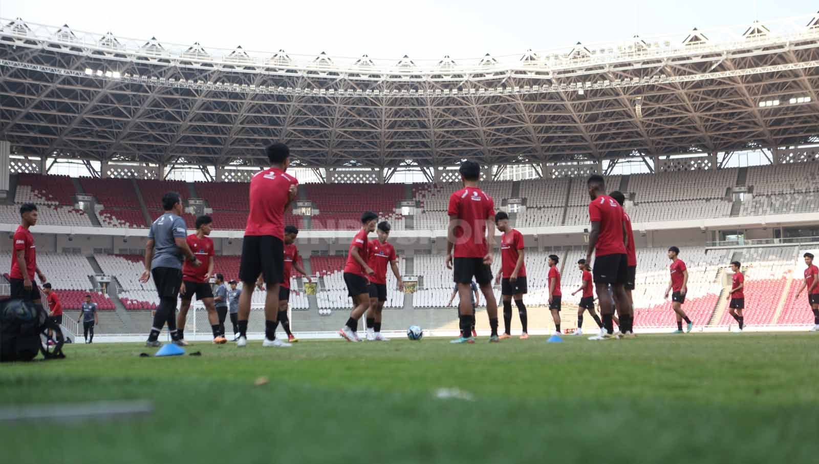 Timnas Indonesia U-17 tergabung di Grup A Piala Dunia U-17 bersama Ekuador, Panama, dan Maroko. Foto: Herry Ibrahim/INDOSPORT. Copyright: © Herry Ibrahim/INDOSPORT