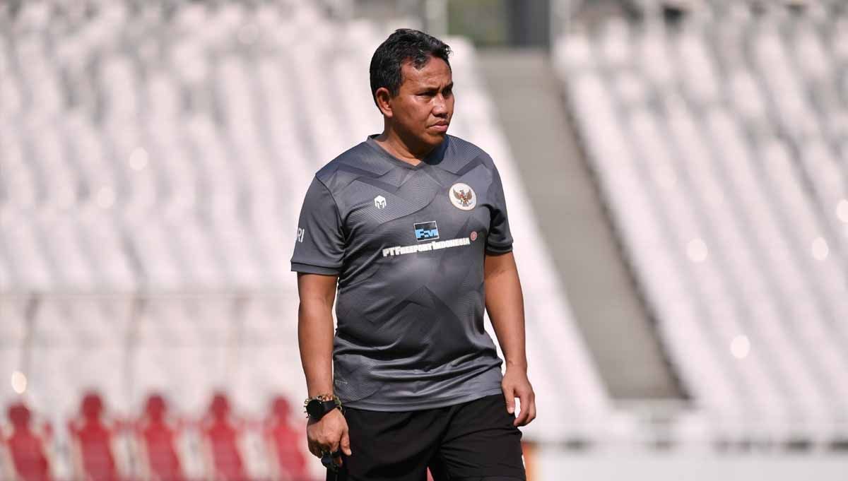 Bima Sakti buka-bukaan mengenai tantangan menjadi pelatih Timnas Indonesia U-17 untuk tampil di Piala Dunia U-17 2023. Copyright: © pssi.org