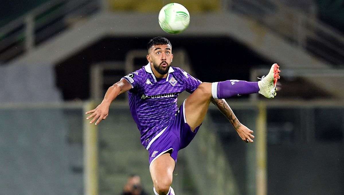 Pemain Fiorentina, Nicolas Gonzalez. (Foto: REUTERS/Jennifer Lorenzini) Copyright: © REUTERS/Jennifer Lorenzini