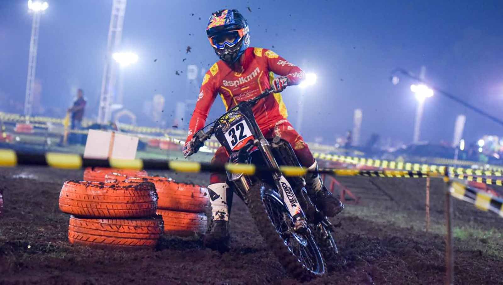 Lantian Juan merengkuh gelar Juara Umum Trial Game Dirt 2023 kelas Free For All (FFA) dan Campuran Open dalam seri pamungkas di Sirkuit Rampal Malang, Sabtu (4/11/23). Copyright: © Media Trial Game Dirt