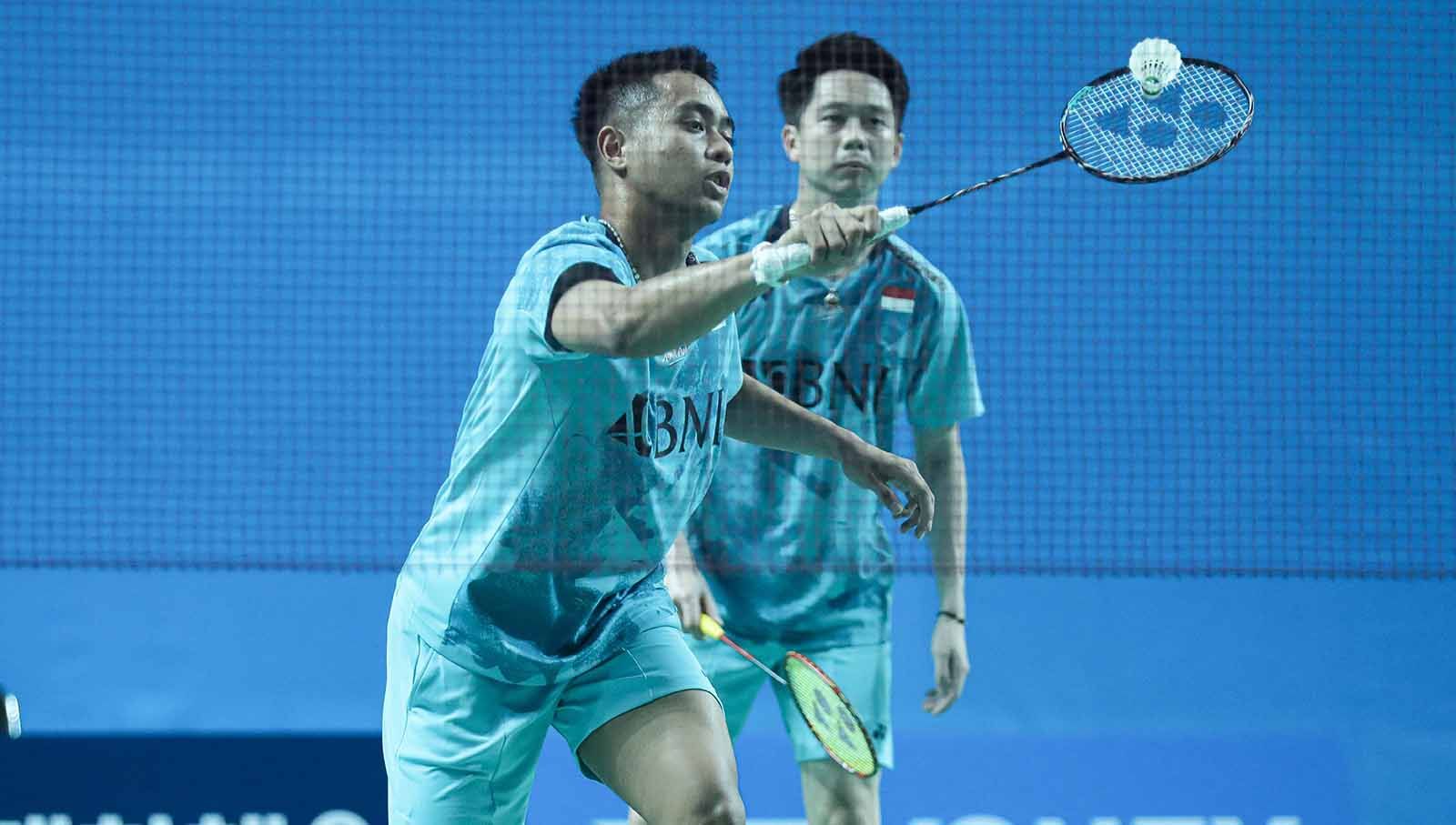 Pasangan ganda putra Indonesia, Kevin Sanjaya/Rahmat Hidayat terancam bubar usai Kumamoto Masters 2023. (Foto: Humas PP PBSI) Copyright: © Humas PP PBSI