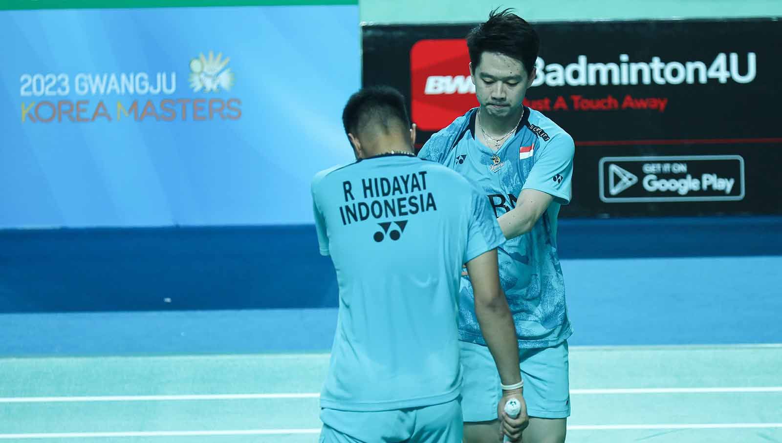 Sematkan status menyentuh di instagram, ganda putra Indonesia, Kevin Sanjaya Sukamuljo, langsung bikin overthinking badminton lovers di media sosial. Copyright: © Humas PP PBSI