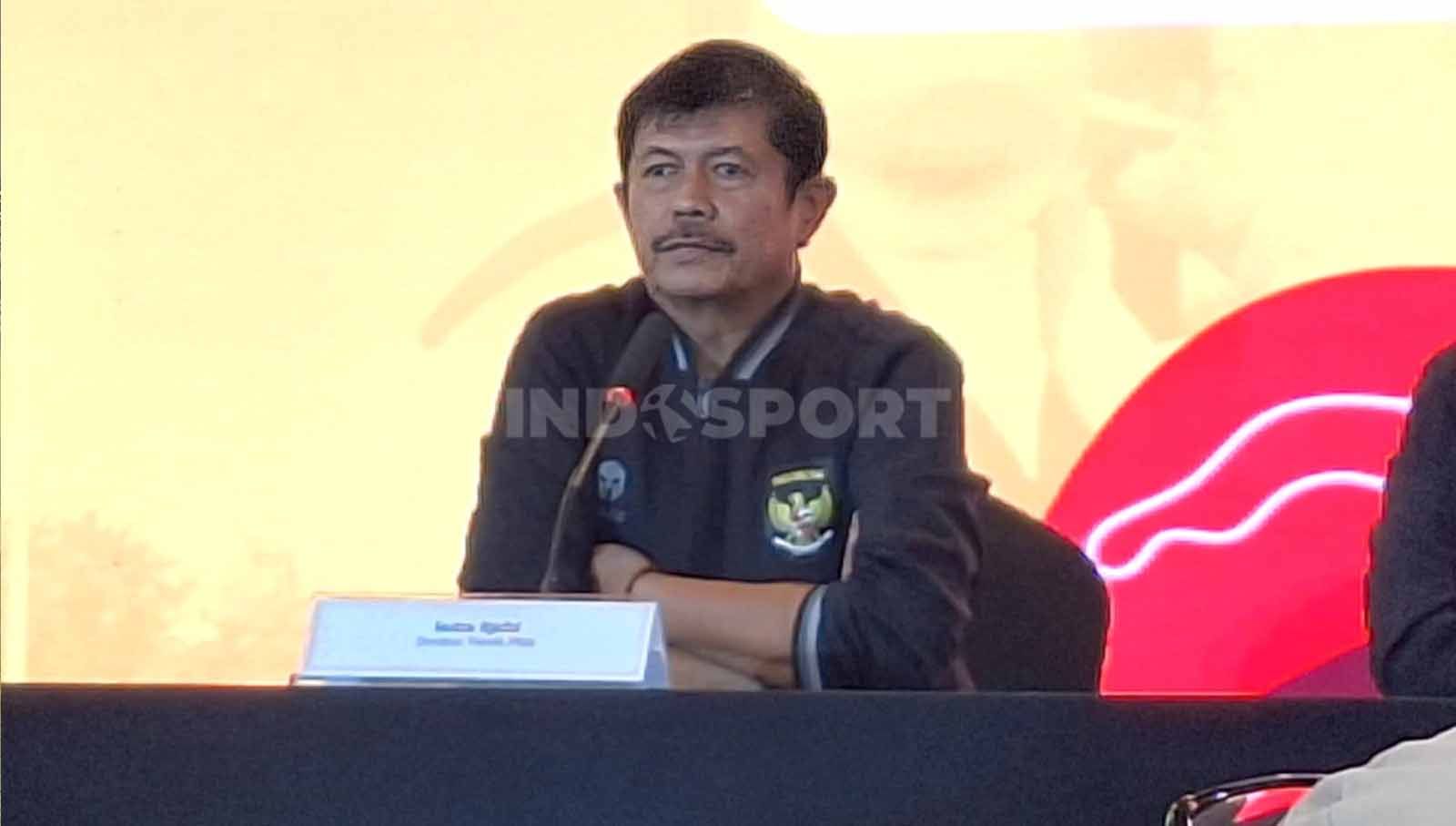 Kiprah Timnas Indonesia U-17 dalam debutnya di level Piala Dunia U-17 2023 mendapat apresiasi dari Direktur Teknik Timnas, Indra Sjafri. (Foto: Ian Setiawan/INDOSPORT) Copyright: © Ian Setiawan/INDOSPORT