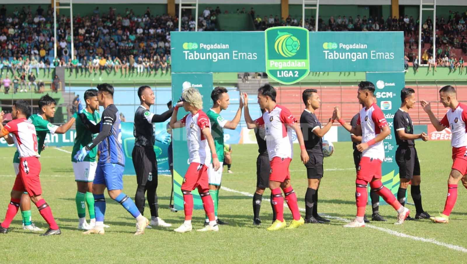 Jelang duel laga PSMS Medan vs Sada Sumut FC di Stadion Teladan, Medan dalam laga lanjutan Grup 1 Liga 2 2023/24. (Foto: Aldi Aulia Anwar/INDOSPORT) Copyright: © Aldi Aulia Anwar/INDOSPORT.COM