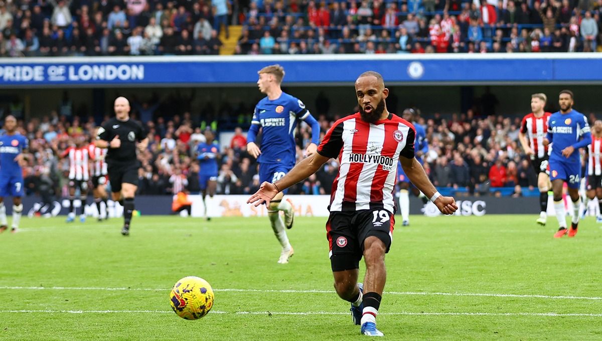 Klub Liga Inggris (Premier League), Manchester United, dikaitkan dengan Bryan Mbeumo jelang bursa transfer Januari 2024. Copyright: © Reuters/Matthew Childs