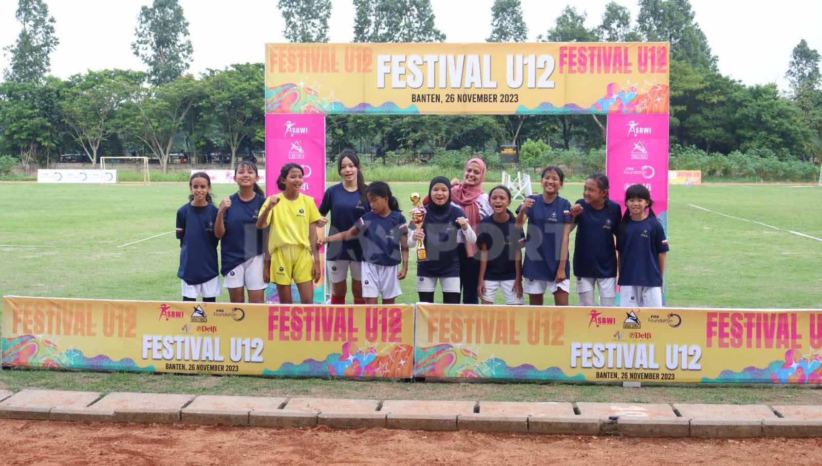 Festival U-12 ASBWI di Tangerang Selatan. (Foto: Petrus Manus Da Yerimon/INDOSPORT) Copyright: © Petrus Manus Da Yerimon/INDOSPORT