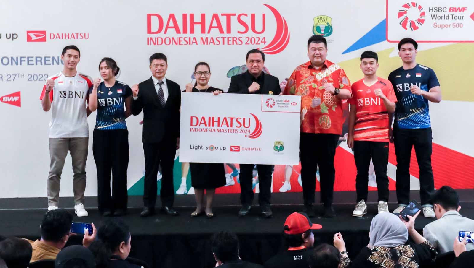 Mulai dijual per Selasa (28/11/23) pukul 13.00 WIB melalui website PBSI, harga tiket mengerikan dari Indonesia Masters 2024 menjadi sorotan badminton lovers. Copyright: © PP PBSI