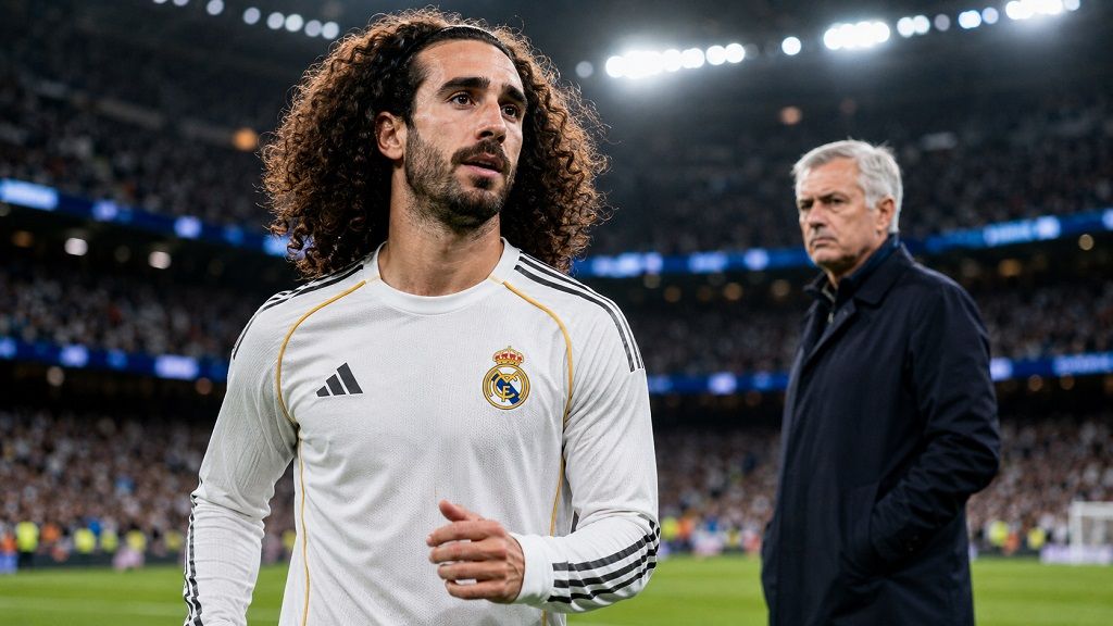Marc Cucurella optimistis Real Madrid akan sukses bersama pelatih Jose Mourinho. Copyright: &copy; ChatGPT