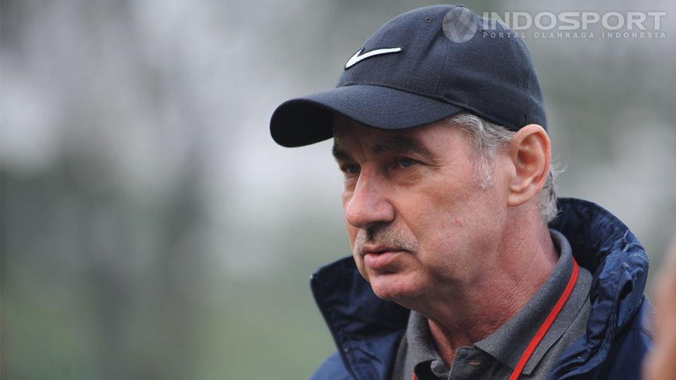 Alfred Riedl. Copyright: &copy; Ratno Prasetyo/ INDOSPORT