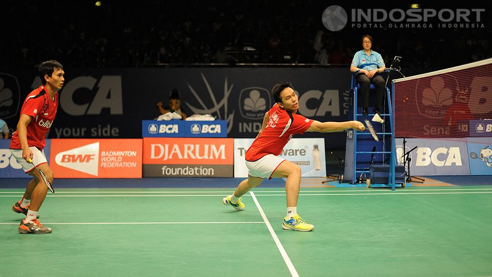 Hendra Setiawan/Mohammad Ahsan Copyright: &copy; Ratno Prasetyo/INDOSPORT