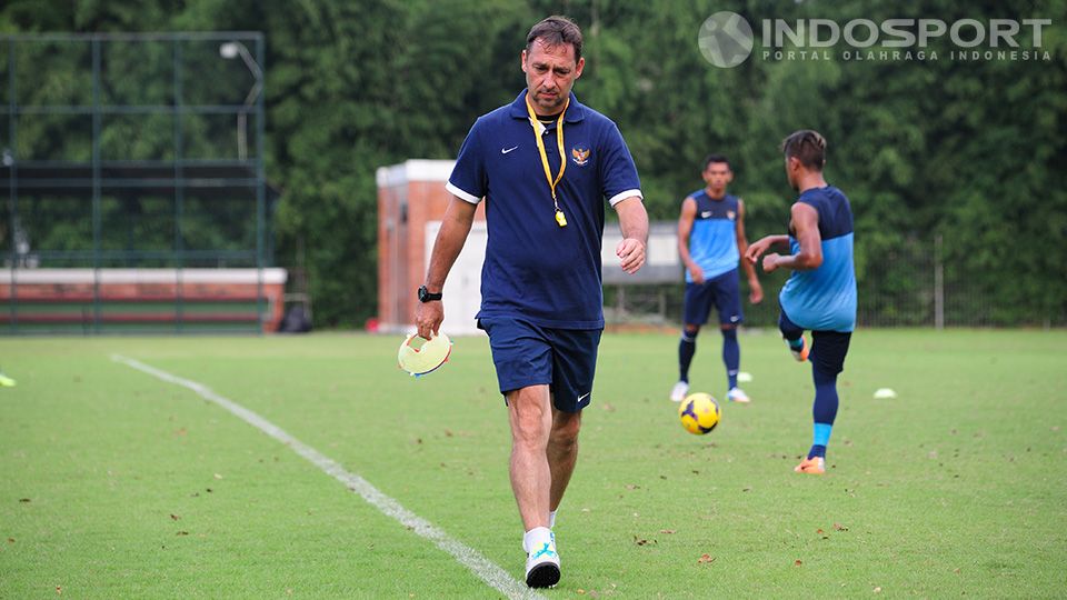 Wolfgang Pikal menjadi kandidat pelatih Timnas Indonesia U-19 bersama Indra Sjafri. Copyright: © Ratno Prasetyo/ INDOSPORT