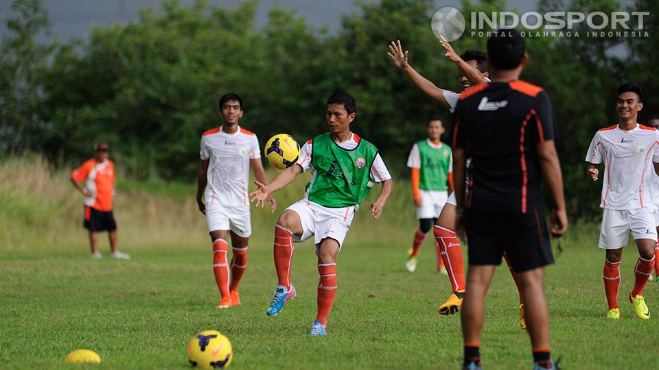 Ismed Sofyan pada saat berlatih bersama Persija di Sawangan, Depok. Copyright: &copy; Ratno Prasetyo/ INDOSPORT