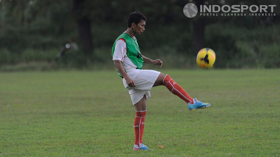 Ismed Sofyan pada saat berlatih bersama Persija di Sawangan, Depok. Copyright: &copy; Ratno Prasetyo/ INDOSPORT