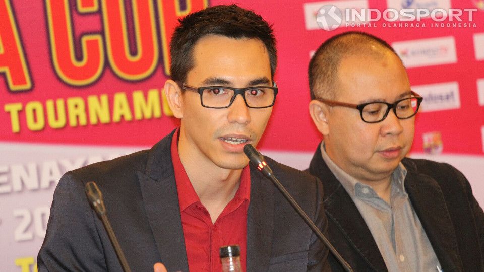 Darius Sinathrya (kiri) Copyright: &copy; Herry Ibrahim/INDOSPORT
