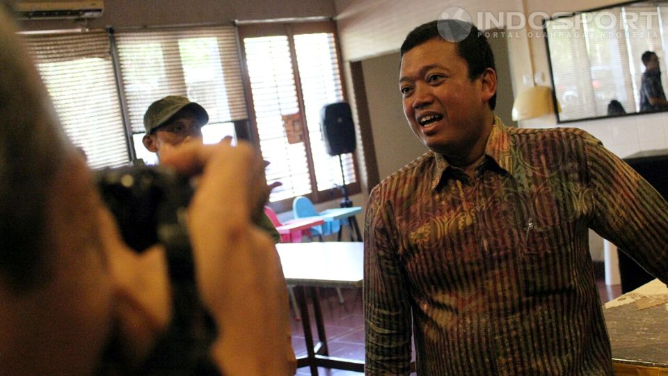 Nusron Wahid menaruh harapan pada pebulutangkis junior. Copyright: &copy; Herry Ibrahim/INDOSPORT