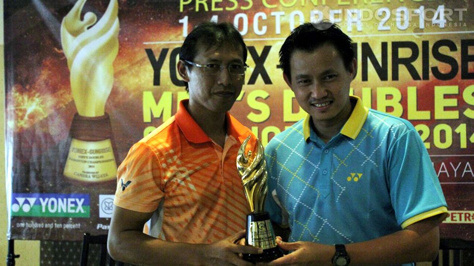 Chandra Wijaya (kanan) Copyright: © Herry Ibrahim/INDOSPORT