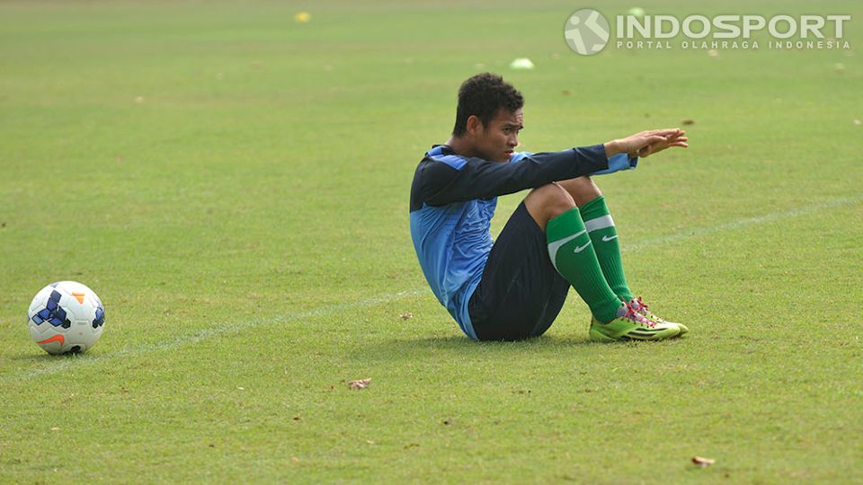 Eks Timnas Indonesia U-19 Maldini Pali. Copyright: © Ratno Prasetyo/INDOSPORT