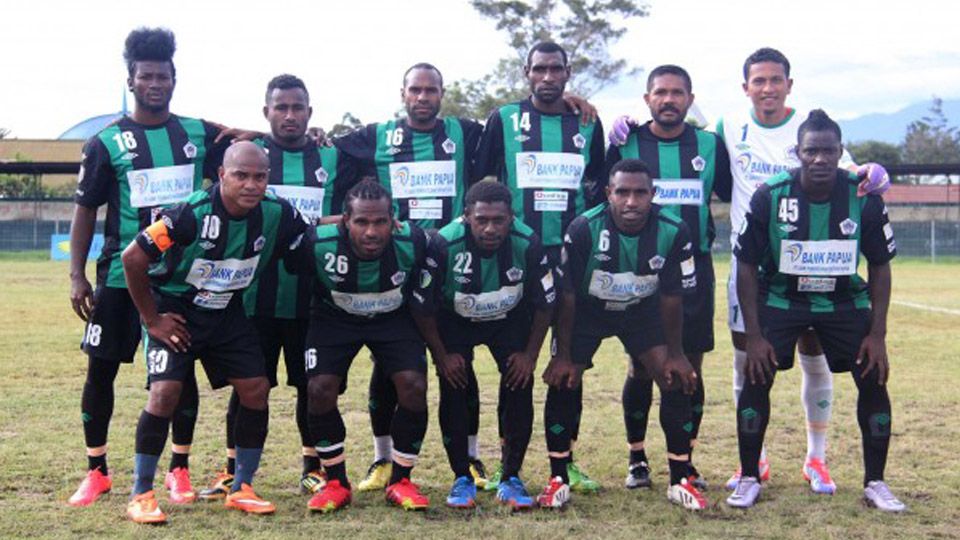 Skuat Persiwa Wamena beberapa tahun lalu. Copyright: © INTERNET