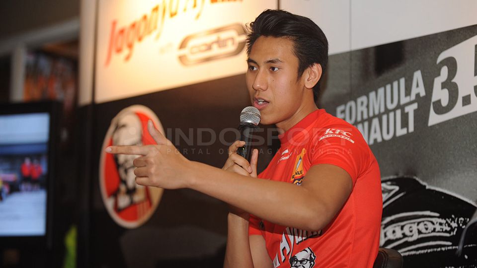 Sean Gelael. Copyright: &copy; Ratno Prasetyo/INDOSPORT