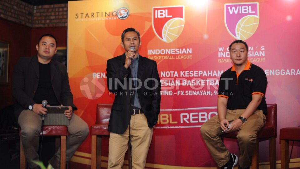 Perbasi dan Starting Five Copyright: &copy; INDOSPORT/ Ratno Prasetyo
