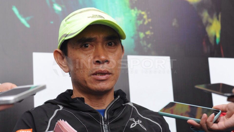 Hendra Wijaya pelari ultra-trail running Copyright: © INDOSPORT/ Ratno Prasetyo