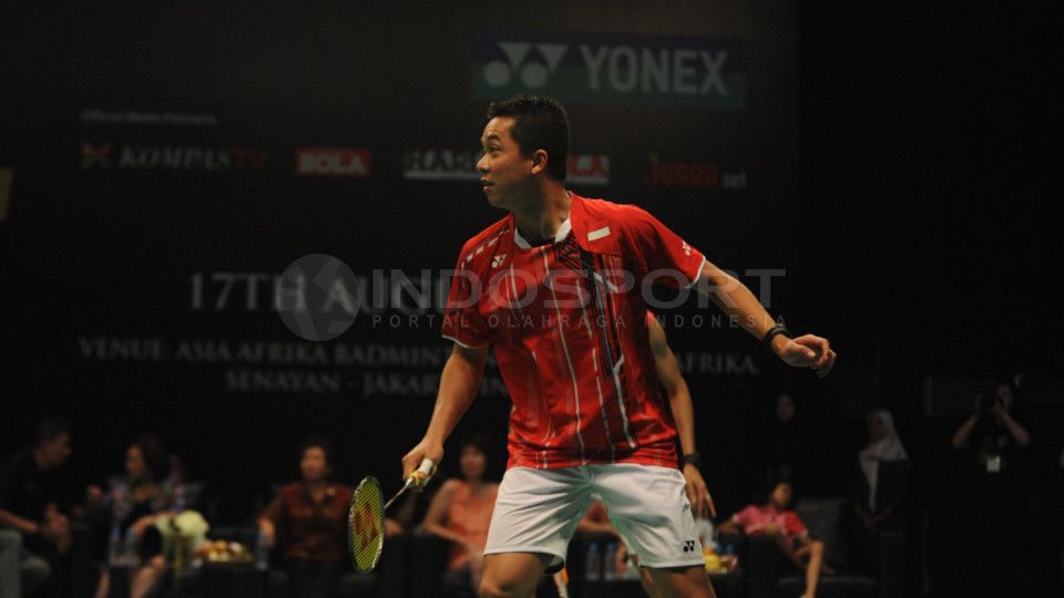 Penantian 20 tahun tunggal putra Indonesia untuk bisa kembali naik podium di Malaysia Open rupa-rupanya harus kembali terhenti setelah turnamen ini ditunda. Copyright: © Ratno Prasetyo/INDOSPORT